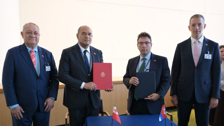 Srbija i Tonga uspostavile diplomatske odnose u Njujorku